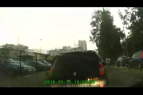 Момент на падане на дърво