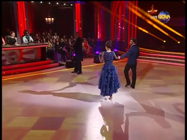 Dancing Stars - Нели Атанасова и Наско foxtrot (11.03.2014г.)