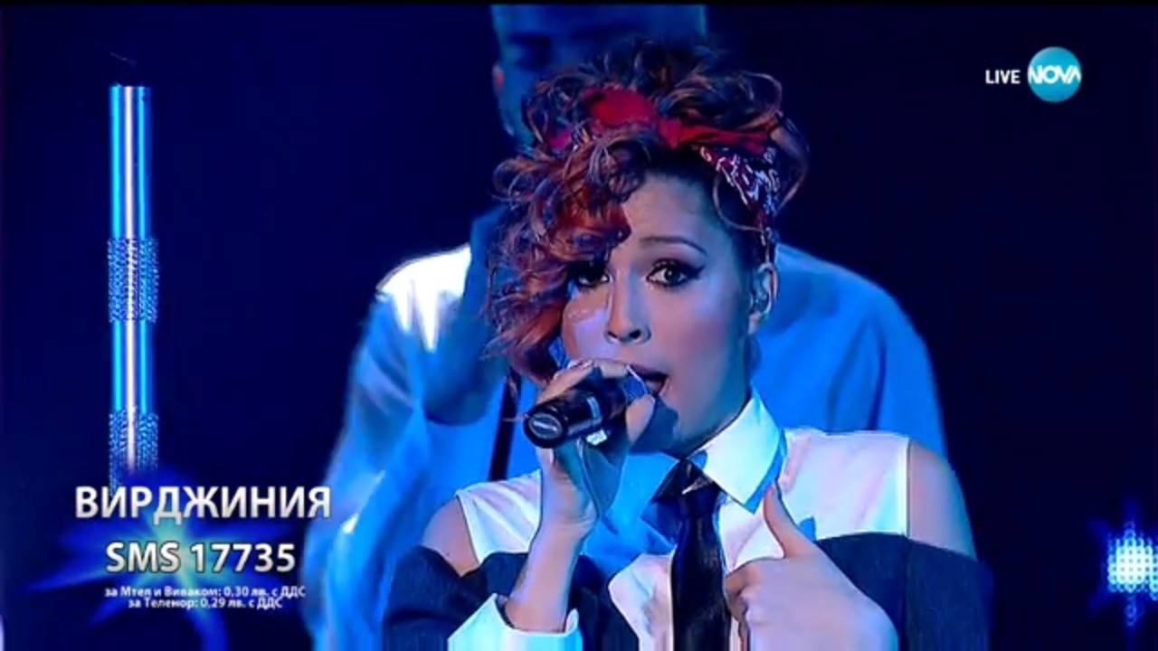 Вирджиния изправи на крака съдиите с Uptown Funk - X Factor Live (26.11.2017)