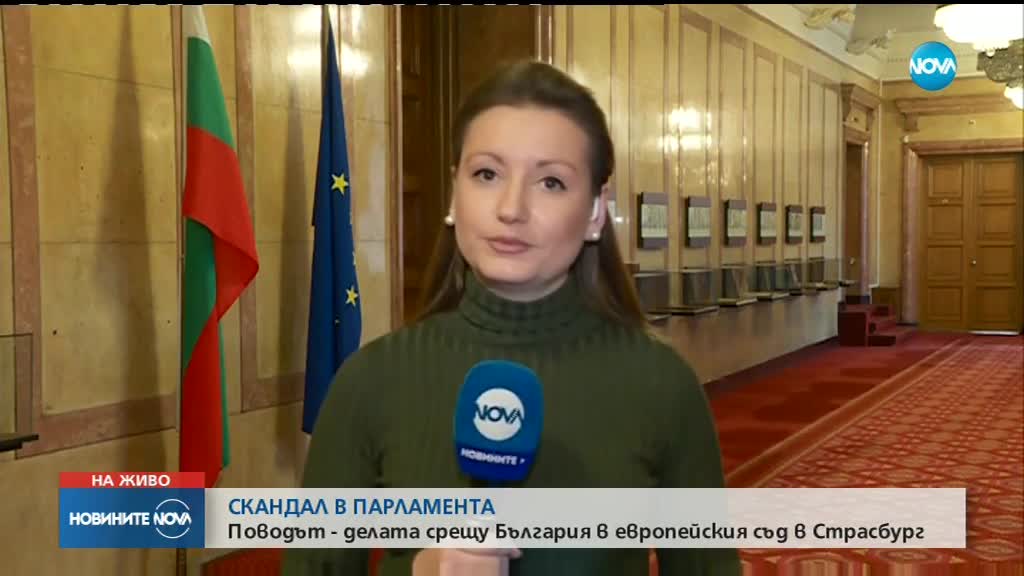 Скандал в парламента заради делата срещу България в съда в Страсбург
