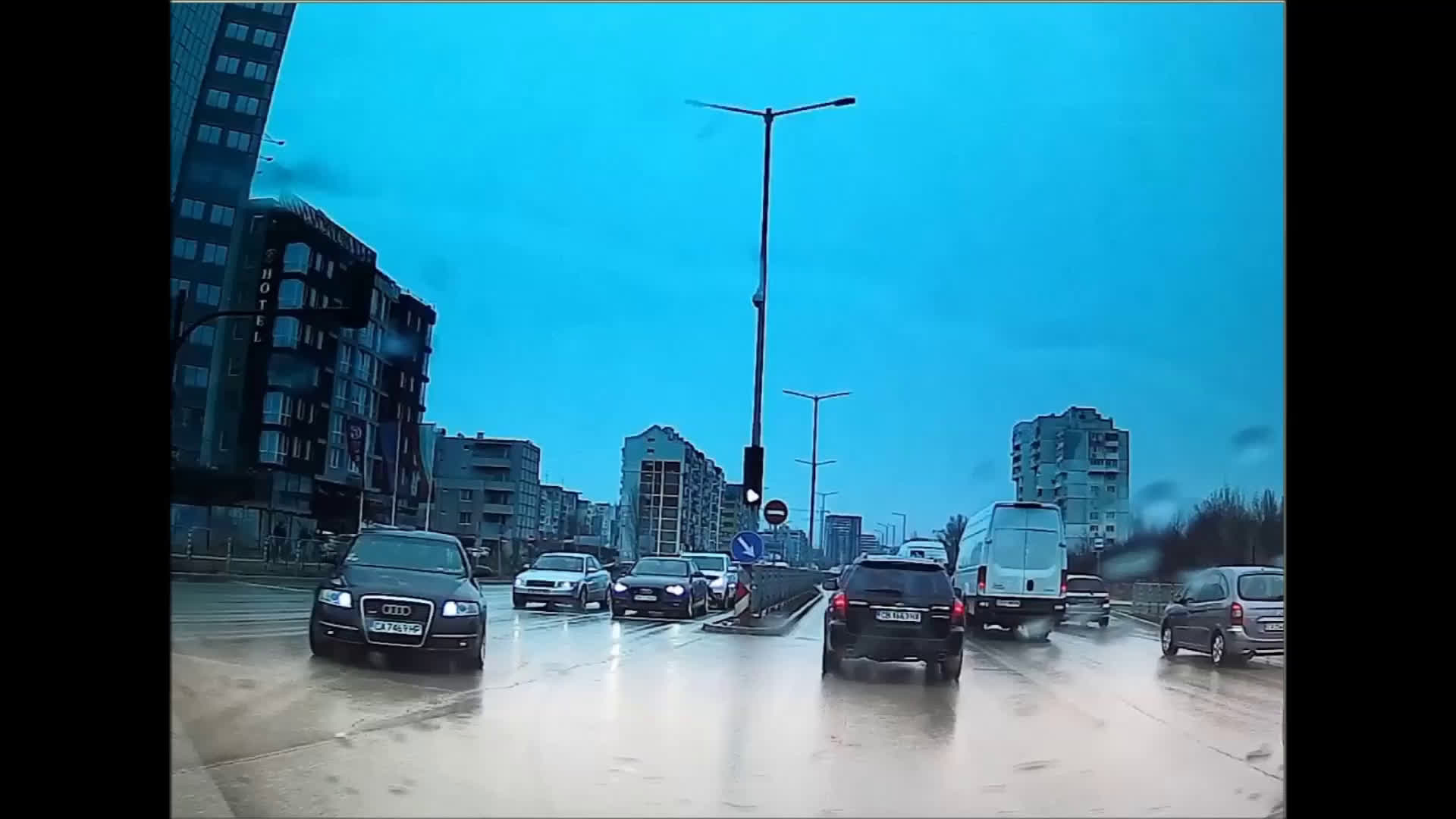 Неправилно престрояване на червено