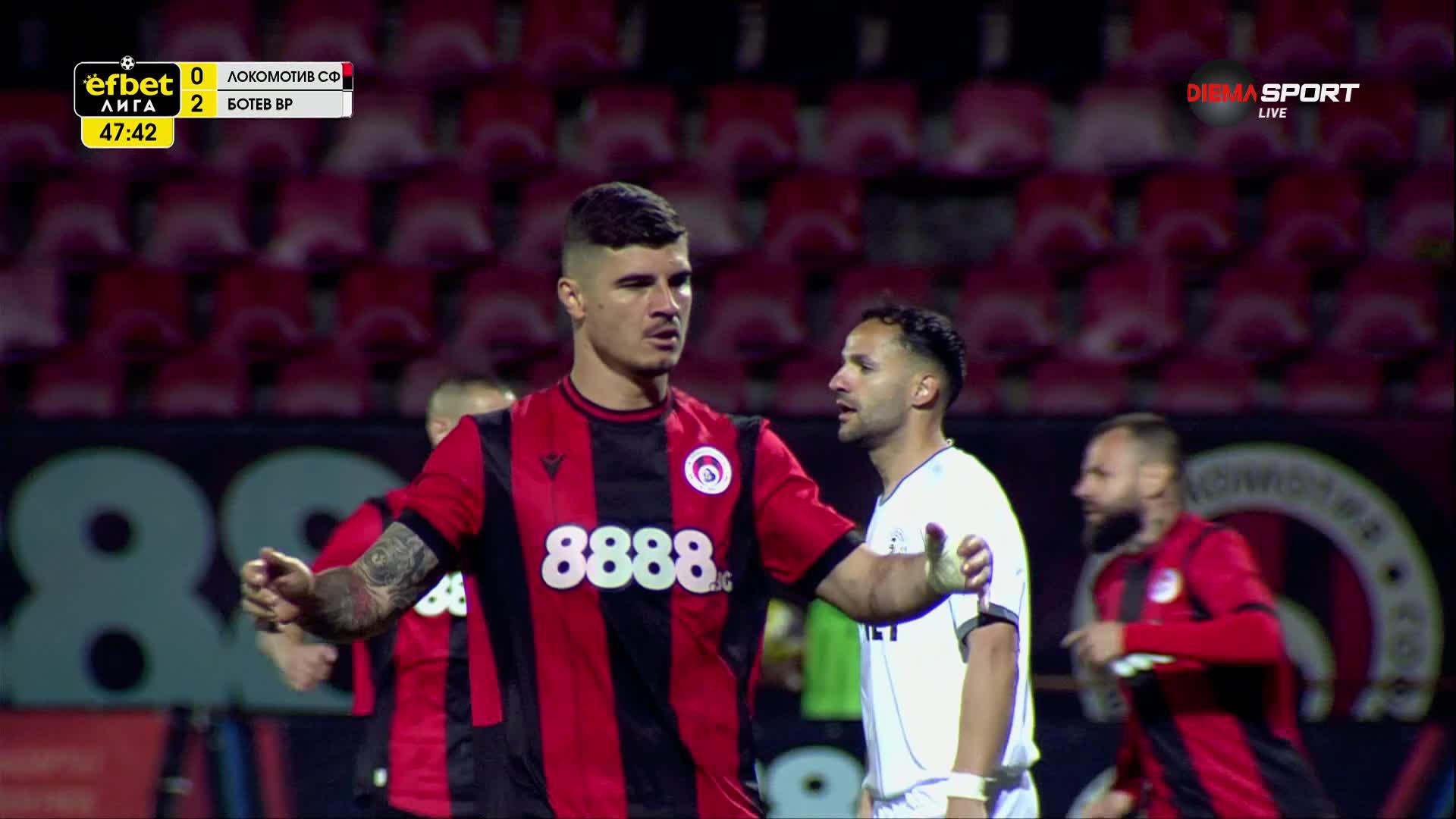 Goal by Lokomotiv Sofia