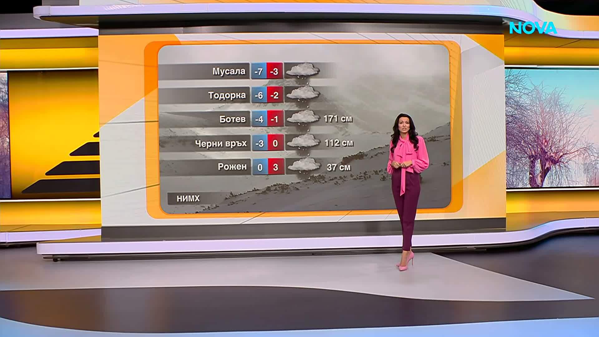 Прогноза за времето (12.02.2026 - сутрешна)