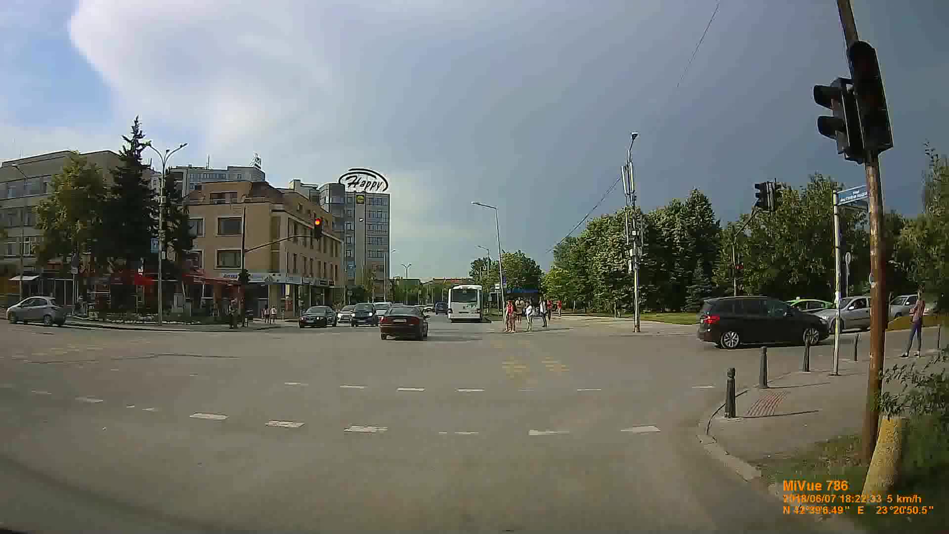 Преминаване на червен светофар