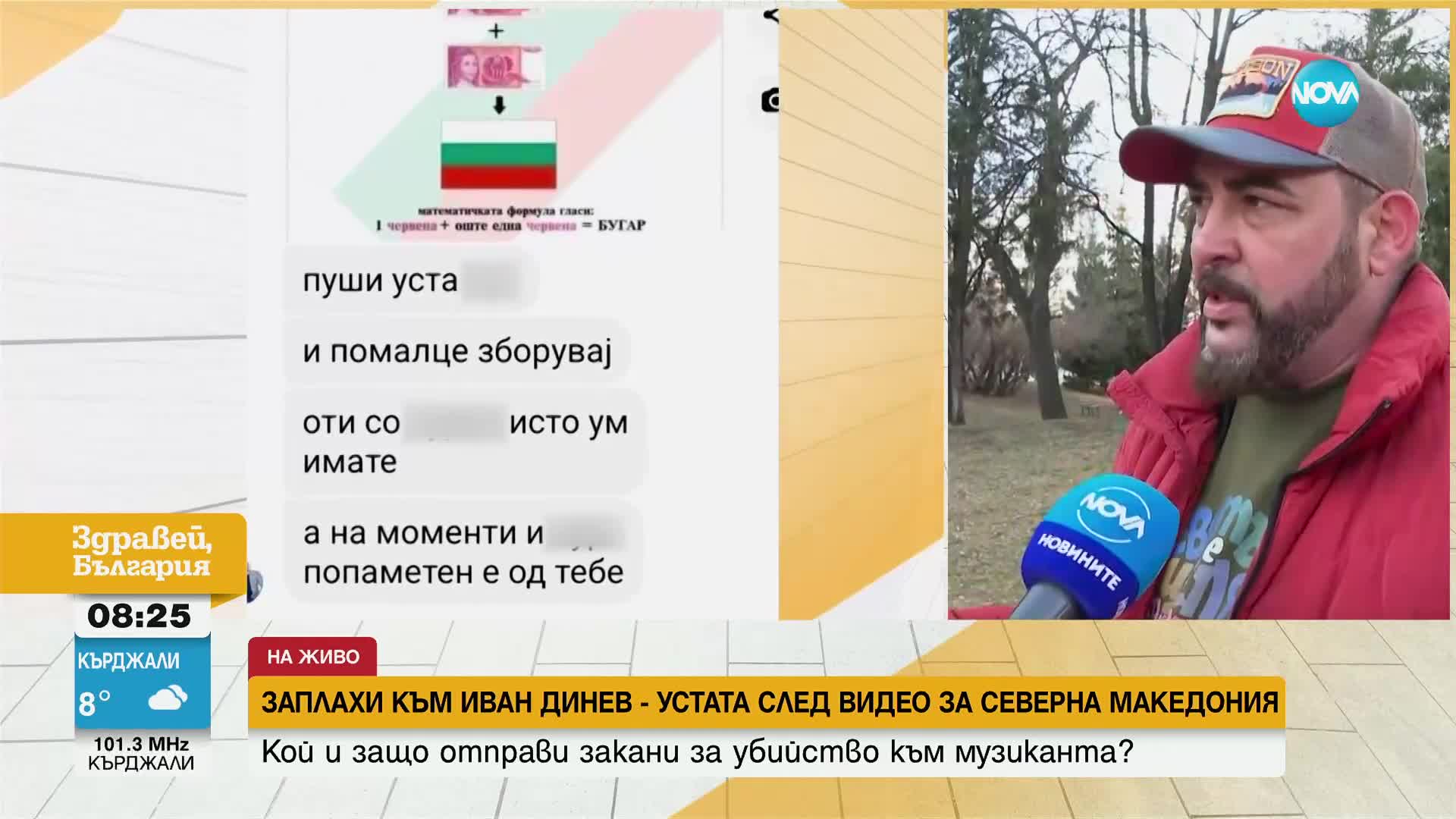 “Урок по история на Македония”: Закани за убийство към рапъра Устата след песен за РСМ