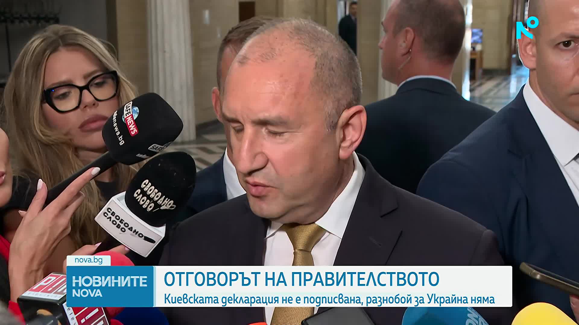 Премиерът: Външният министър Велислава Петрова не е подписвала декларация в Украйна, няма разнобой в