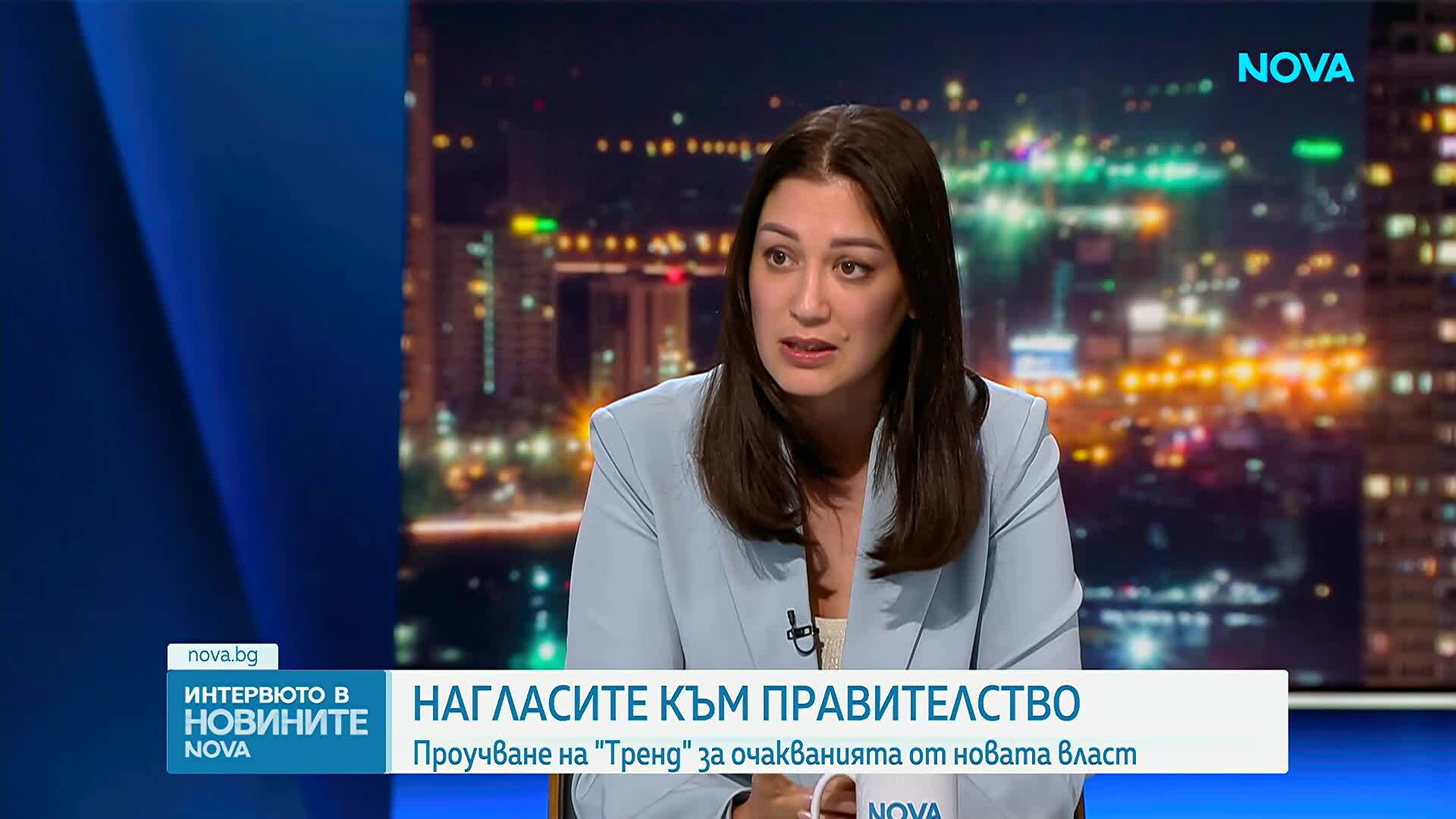 Евелина Славкова: Оптимизъм и одобрение за новата власт в България