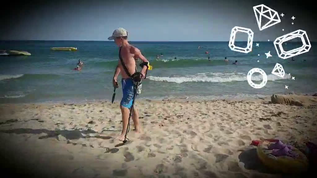 Търсач на съкровище в "Свети Влас"