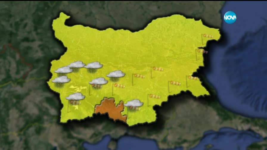 Дъжд, сняг и силен вятър в цялата страна