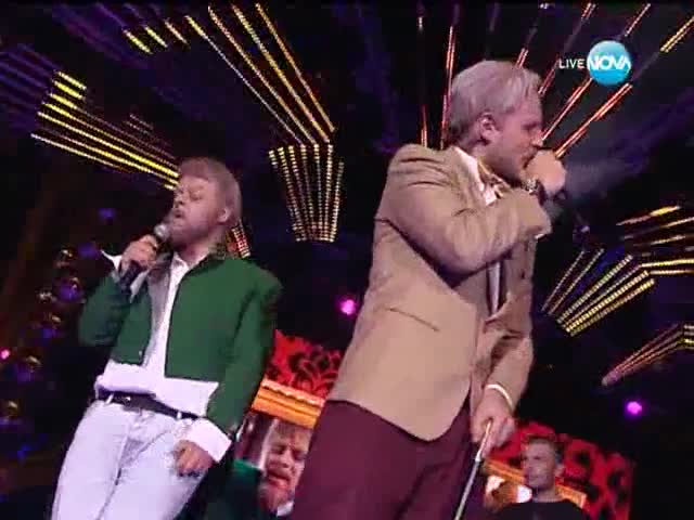 Ангел и Моисей на сцената на X Factor