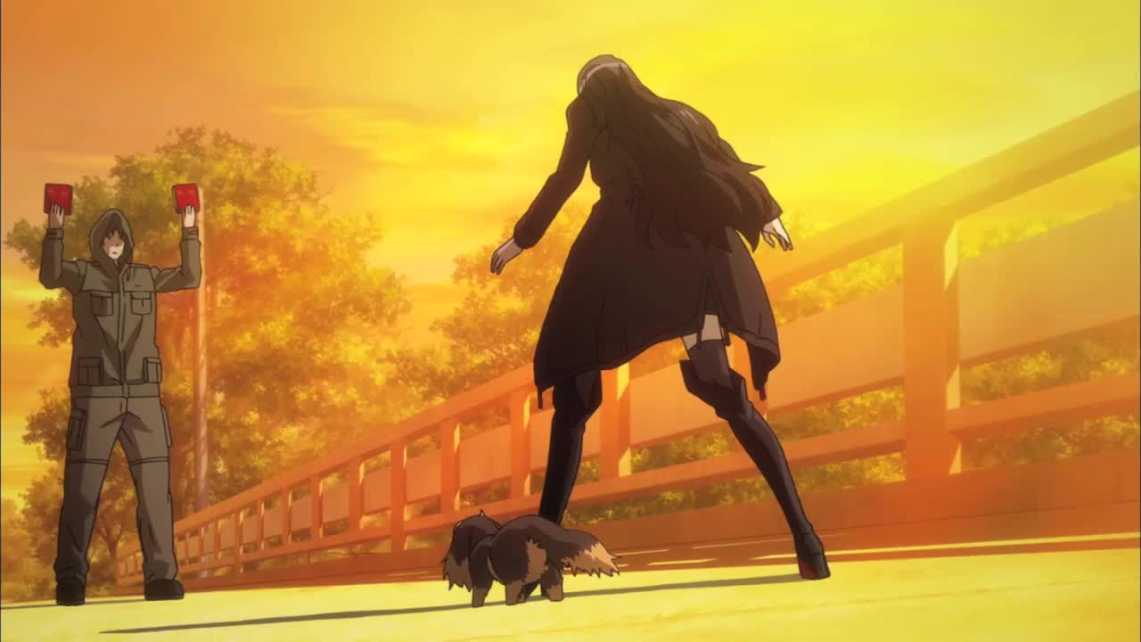 [ Бг Суб ] Inu to Hasami wa Tsukaiyou - Episode 2