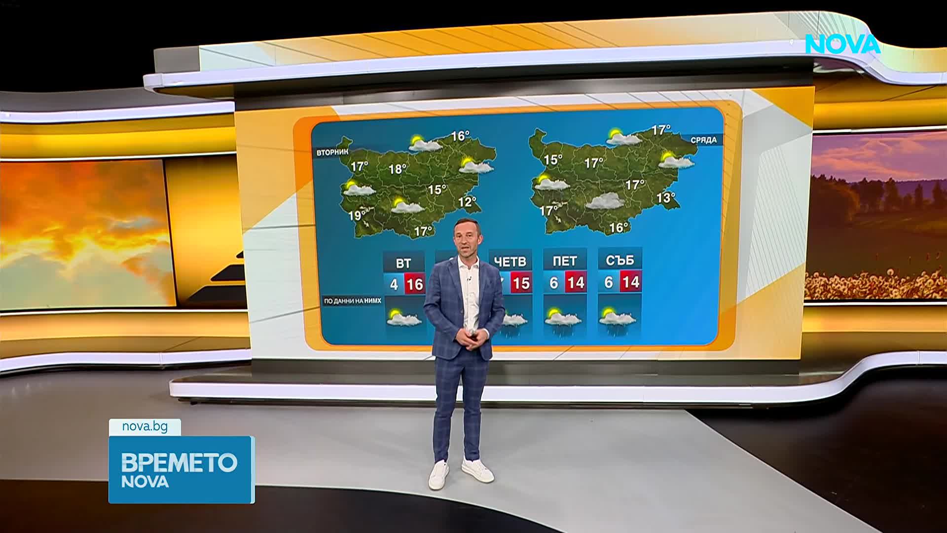 Прогноза за времето (13.04.2026 - сутрешна)