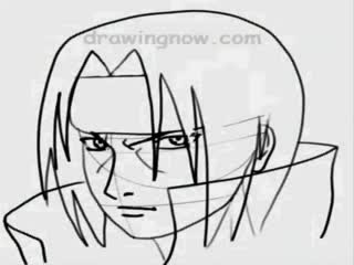 Kak Se Risuva Itachi Uchiha
