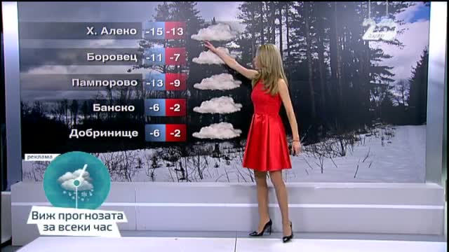Прогноза за времето (05.01.2015 - централна)