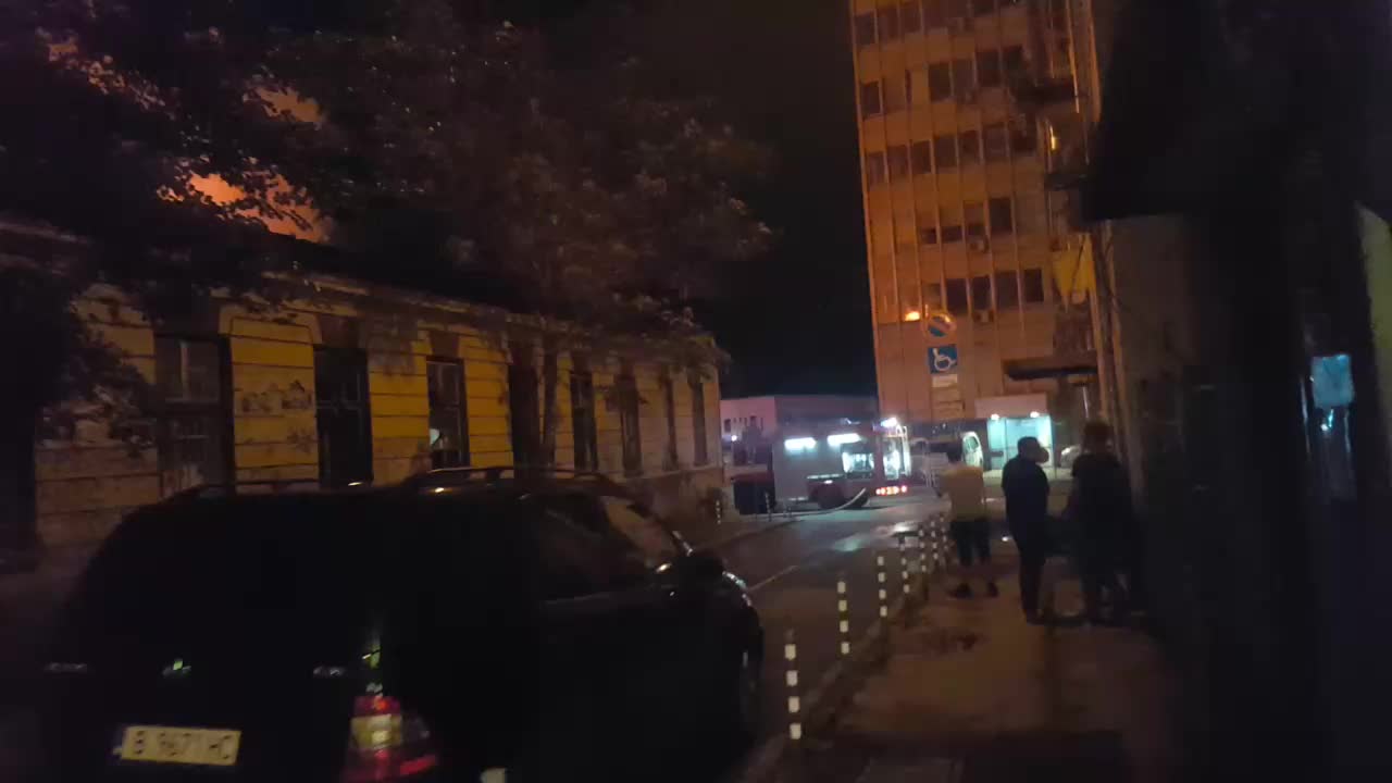 Пожар в София