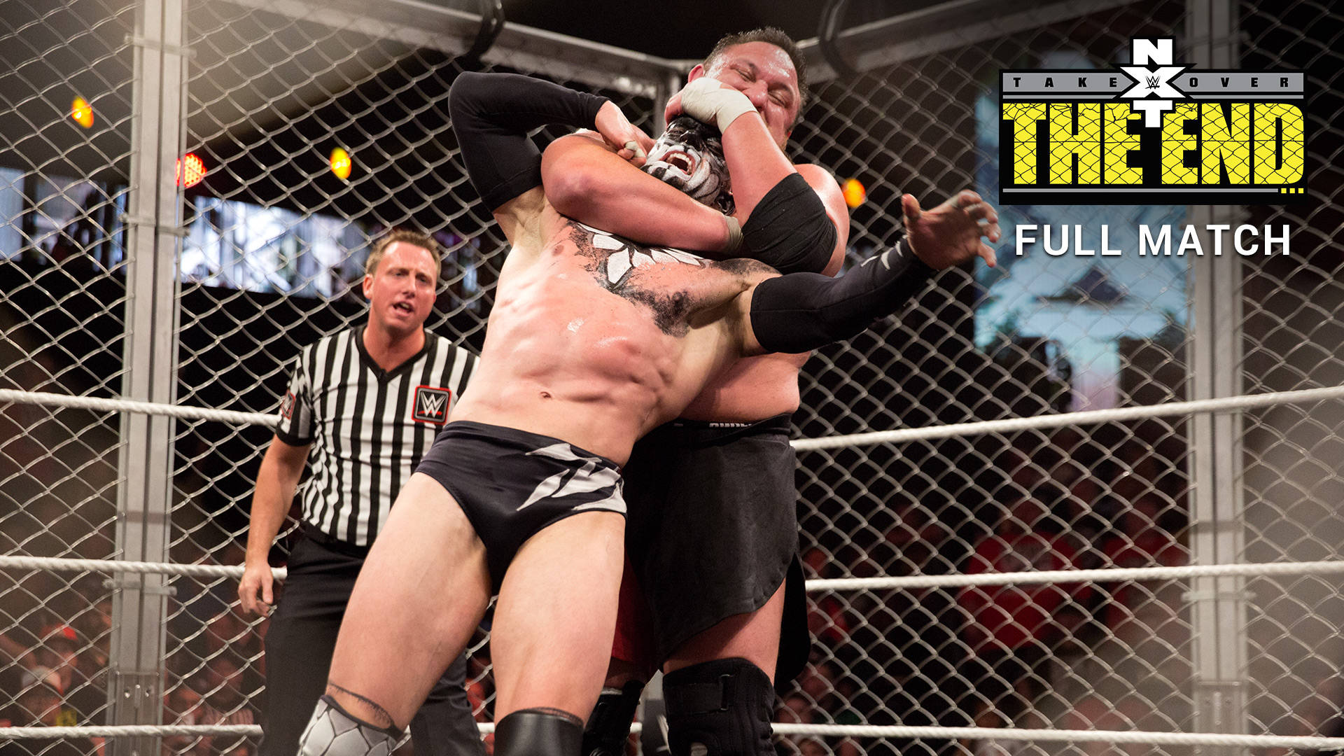 Самоа Джо vs. Фин Балър - NXT Title Битка в Клетката (Целият Мач)