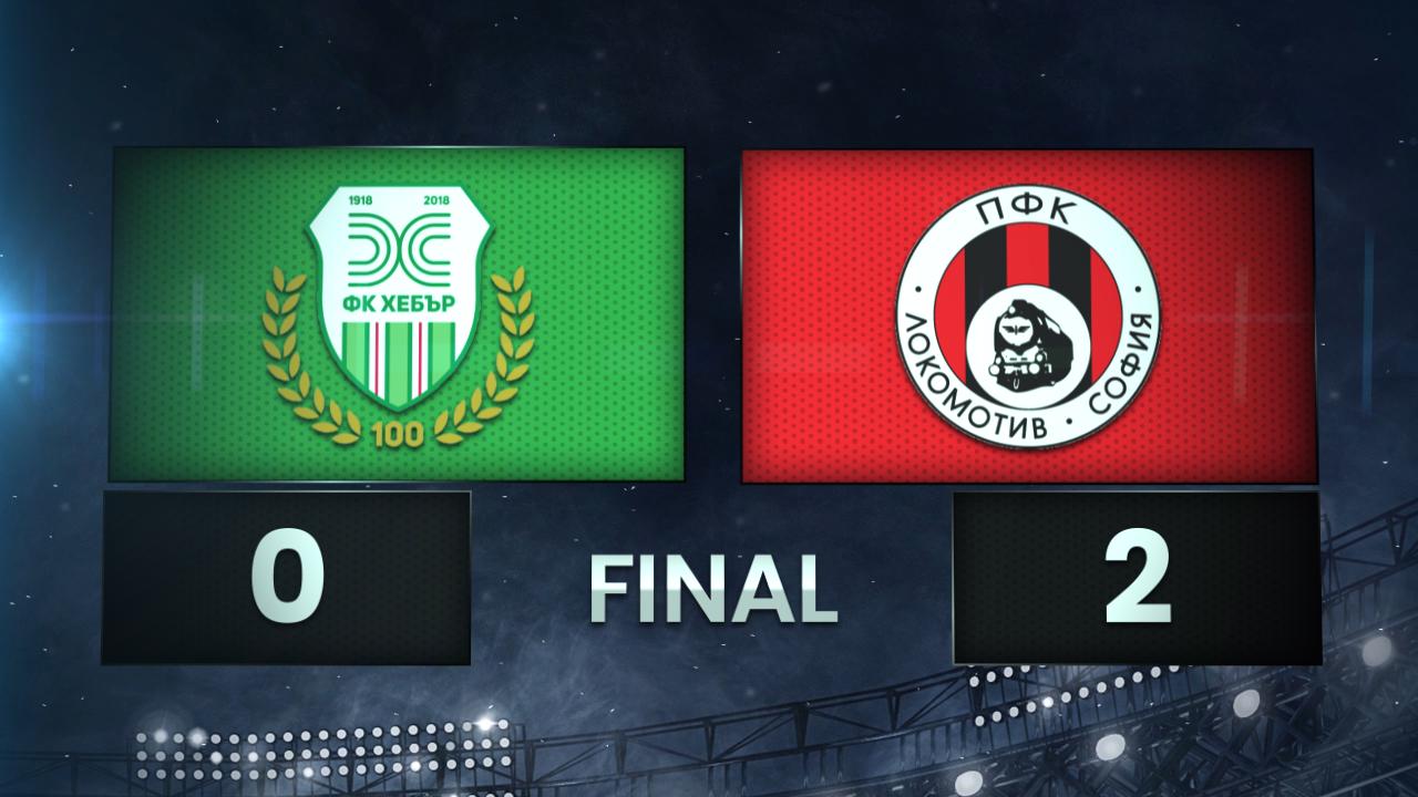 FK Hebar 1918 Pazardzhik vs. Lokomotiv Sofia - Condensed Game