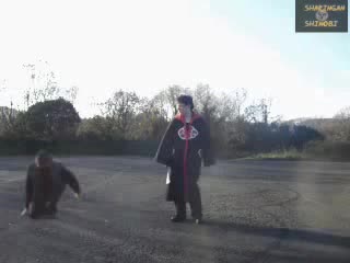 Naruto - Kakashis Double Chidori (raikiri) Lightning Edge (live action)