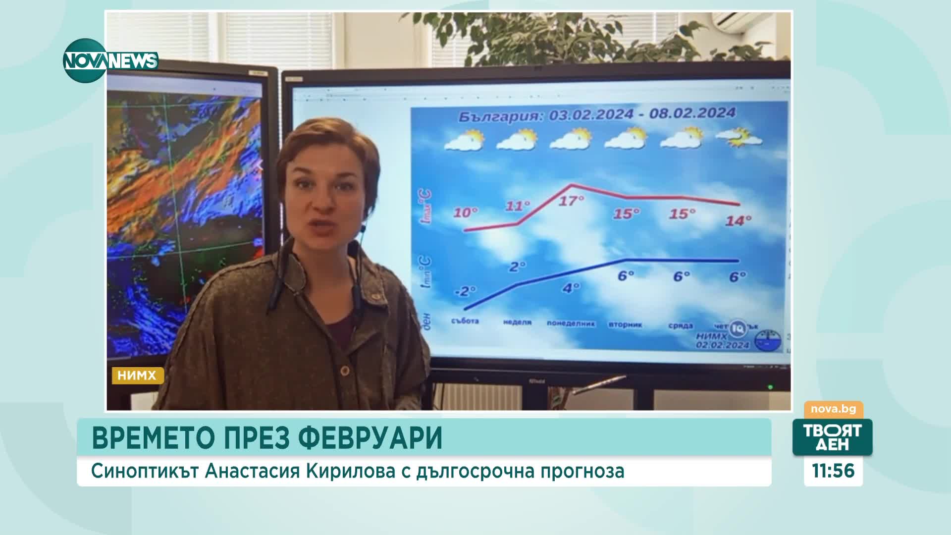 Февруари започва с пролетни температури