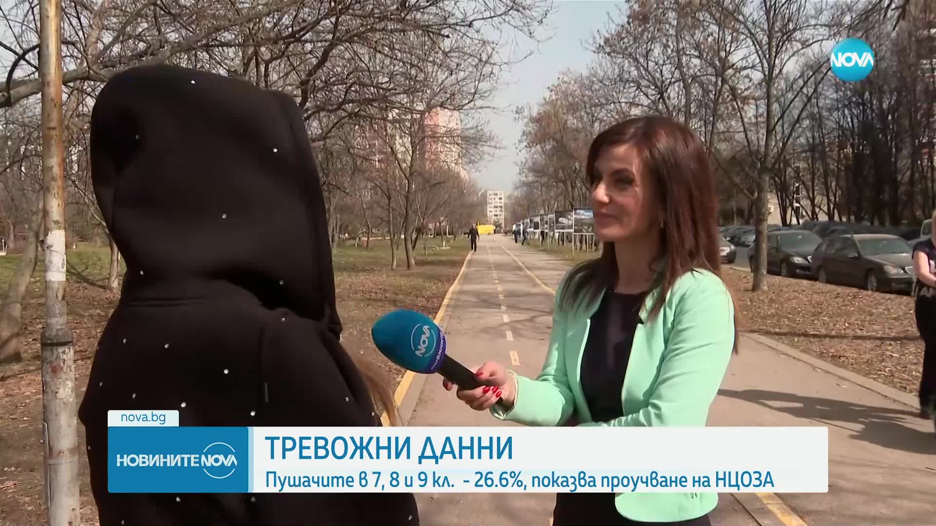 Проучване: Близо 27% от учениците между 13 и 15 години пушат някакъв вид тютюневи изделия