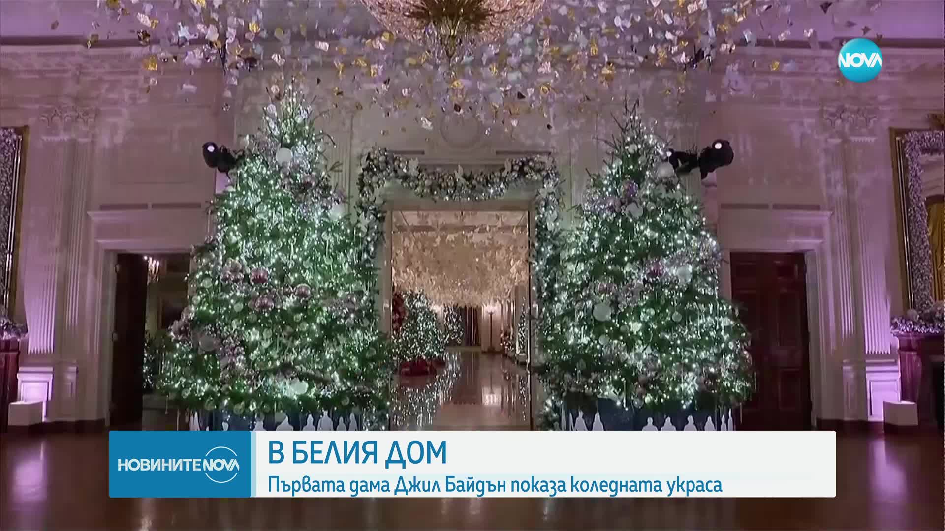 Първата дама Джил Байдън показа коледната украса