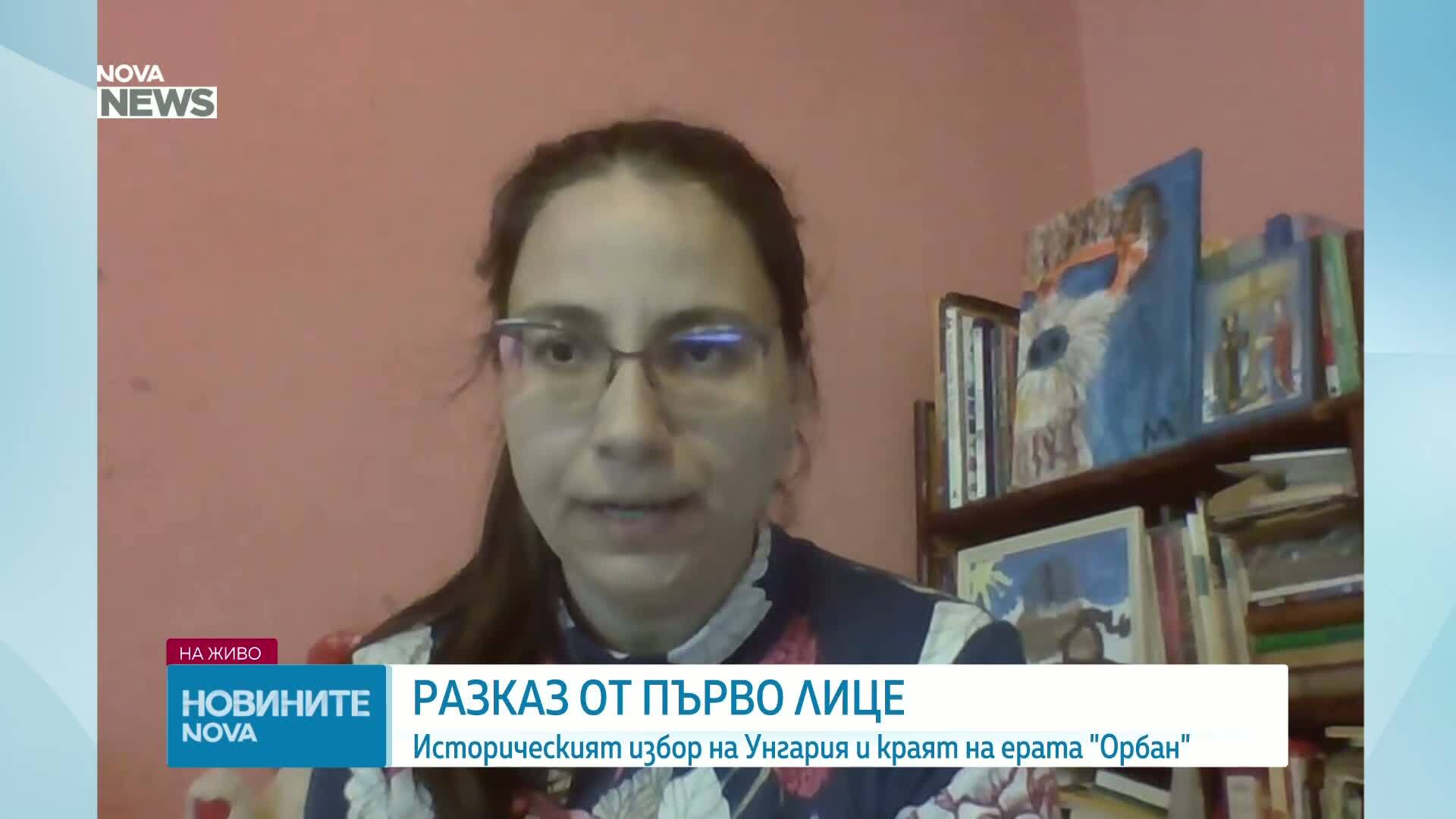 Елена Батинкова-Ковач за изборите в Унгария: Промяната винаги е трудна, но винаги носи добро