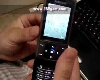 Samsung U900 Soul Видео Ревю