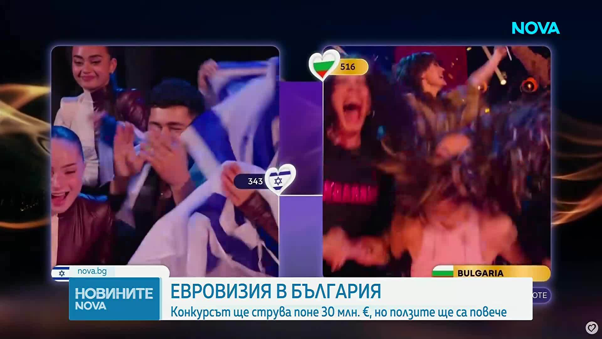 Колко ще струва на страната ни домакинството на „Евровизия” догодина