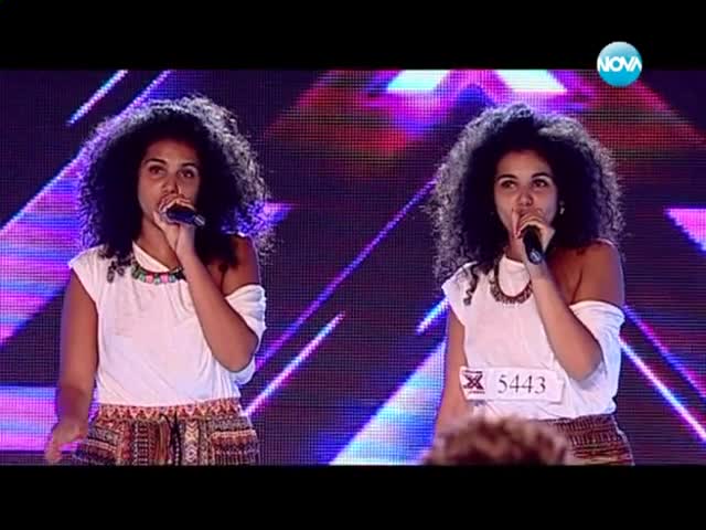 X Factor близначки изумиха журито с изпълнението си