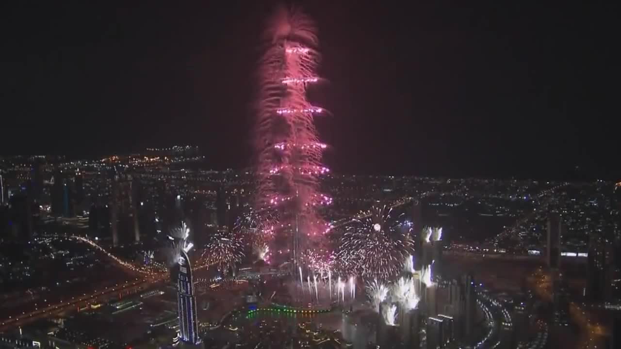 Нова Година в Дубай - Burj Khalifa ..