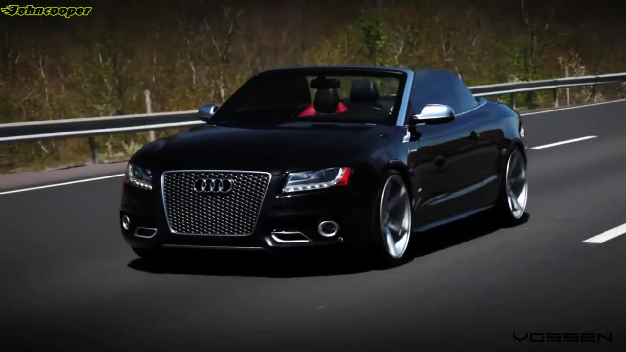 Audi S5 кабрио с джанти Vossen