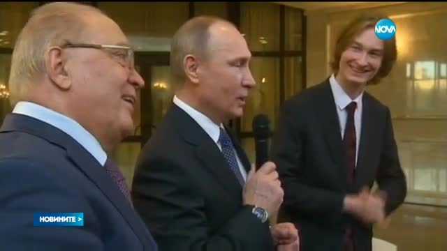 Путин пее съветска песен за Космоса