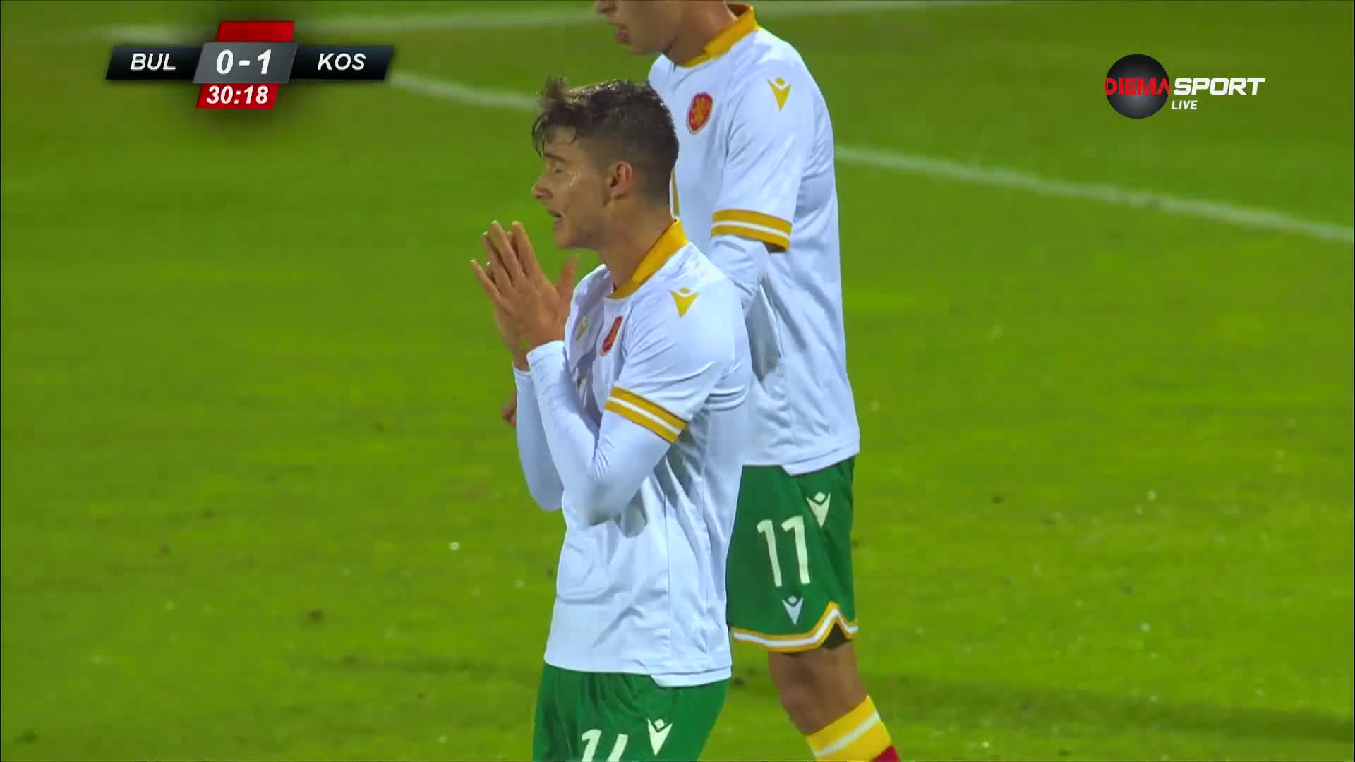 България - Косово 0:1 /първо полувреме/