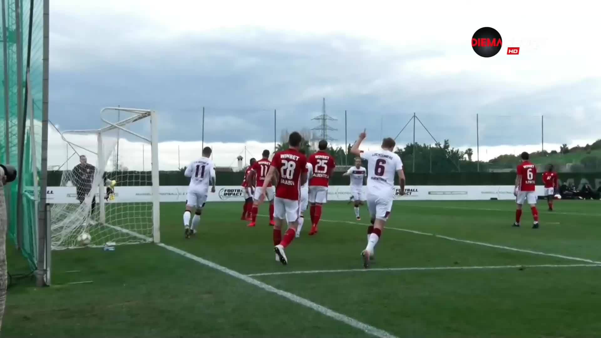 Бомба във вратата на ЦСКА даде втори гол за Нюрнберг