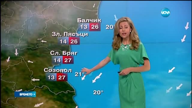 Прогноза за времето (02.06.2015 - централна)