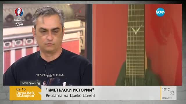 Цонко Цонев и неговата книга "Кметълски истории"
