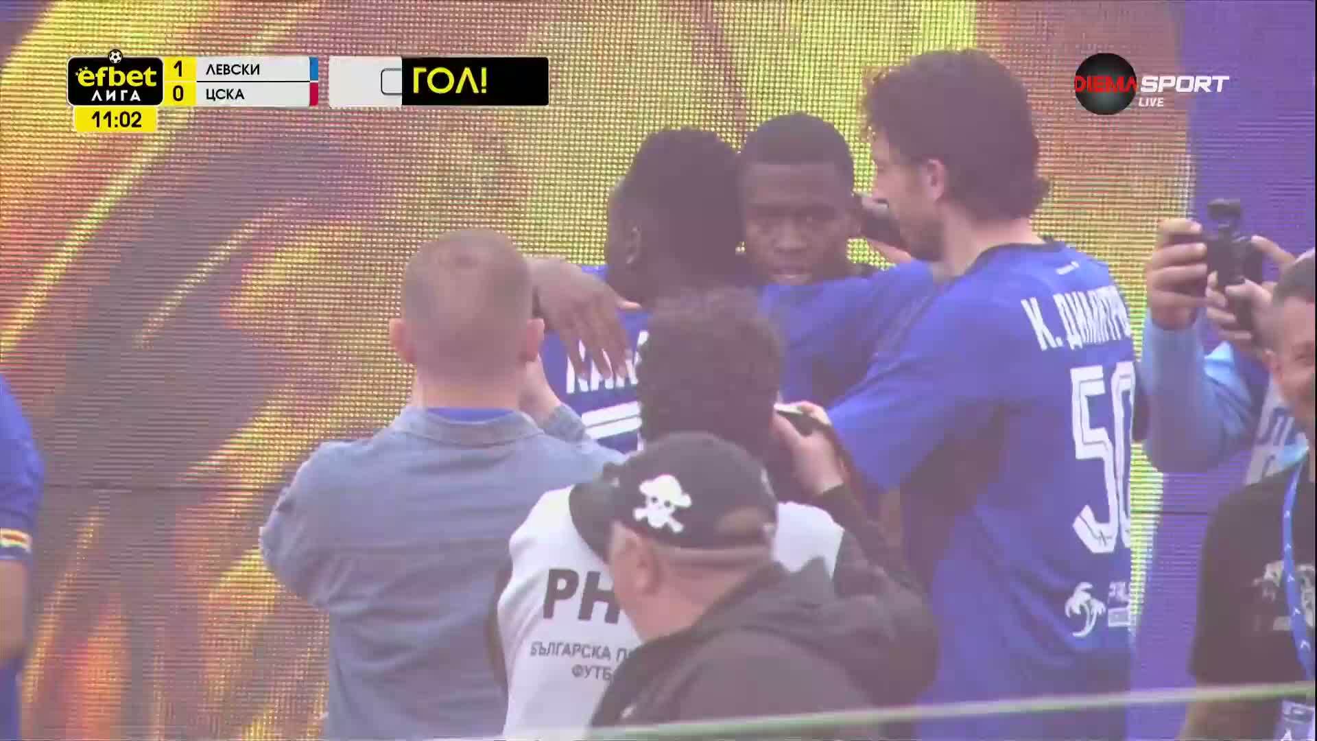 Хуан Переа откри за Левски срещу ЦСКА