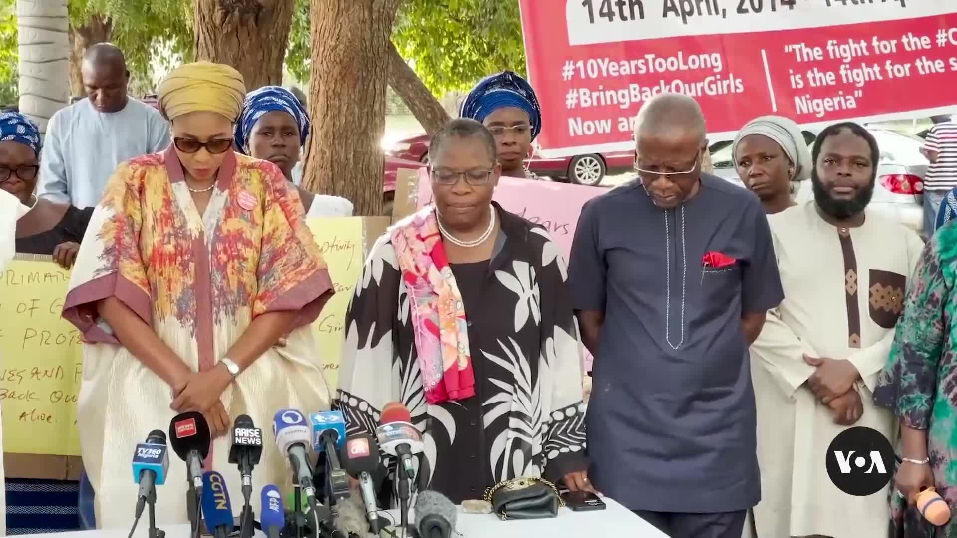 Activists families remember Chibok schoolgirls 10 years later