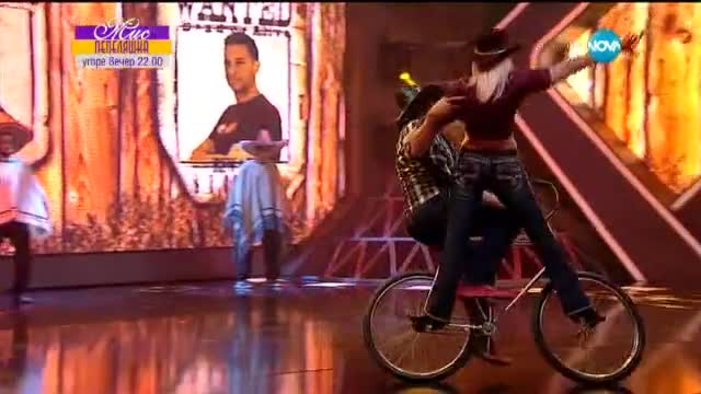 Ники Мартинов и Камен - Велофигуристика - И аз го мога (08.04.2015)
