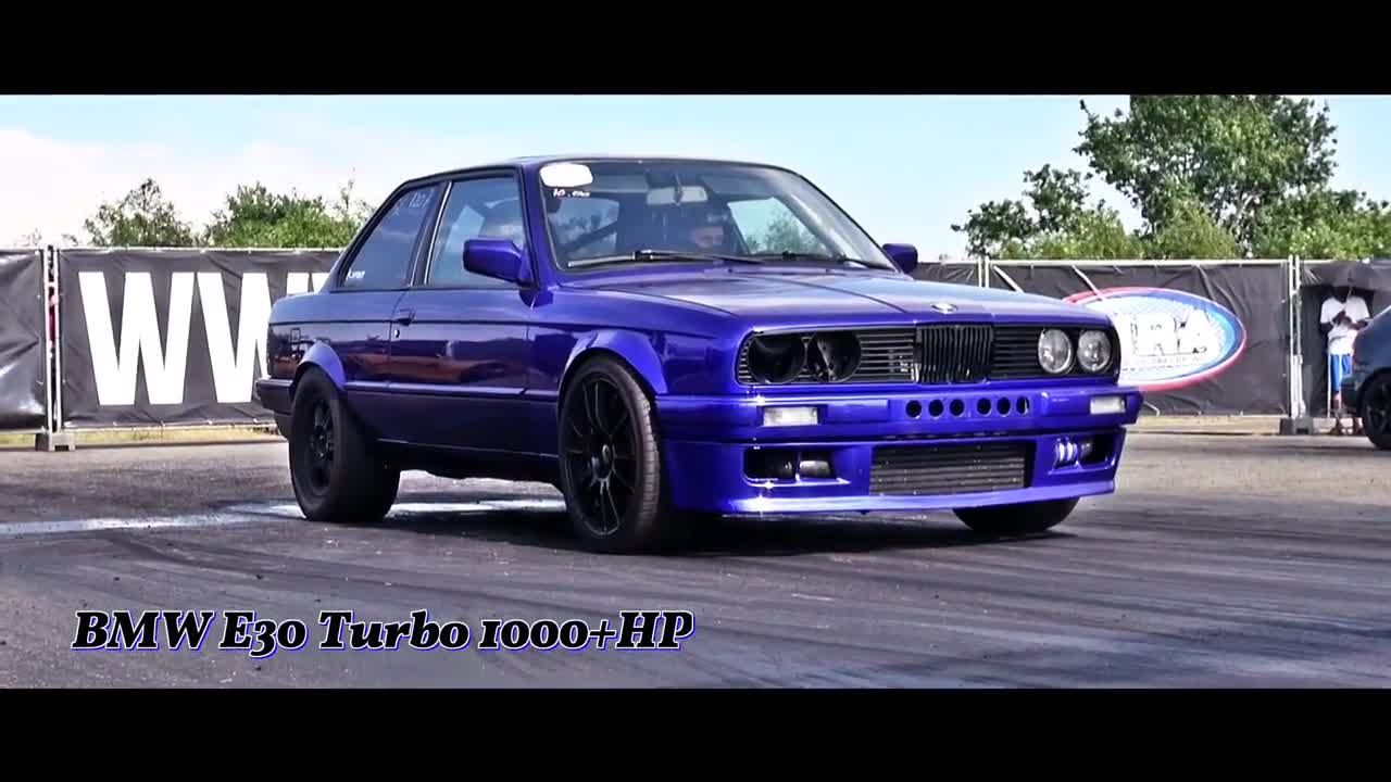 Най - бързото Bmw в Германия: E30 3,6l Turbo 1050hp