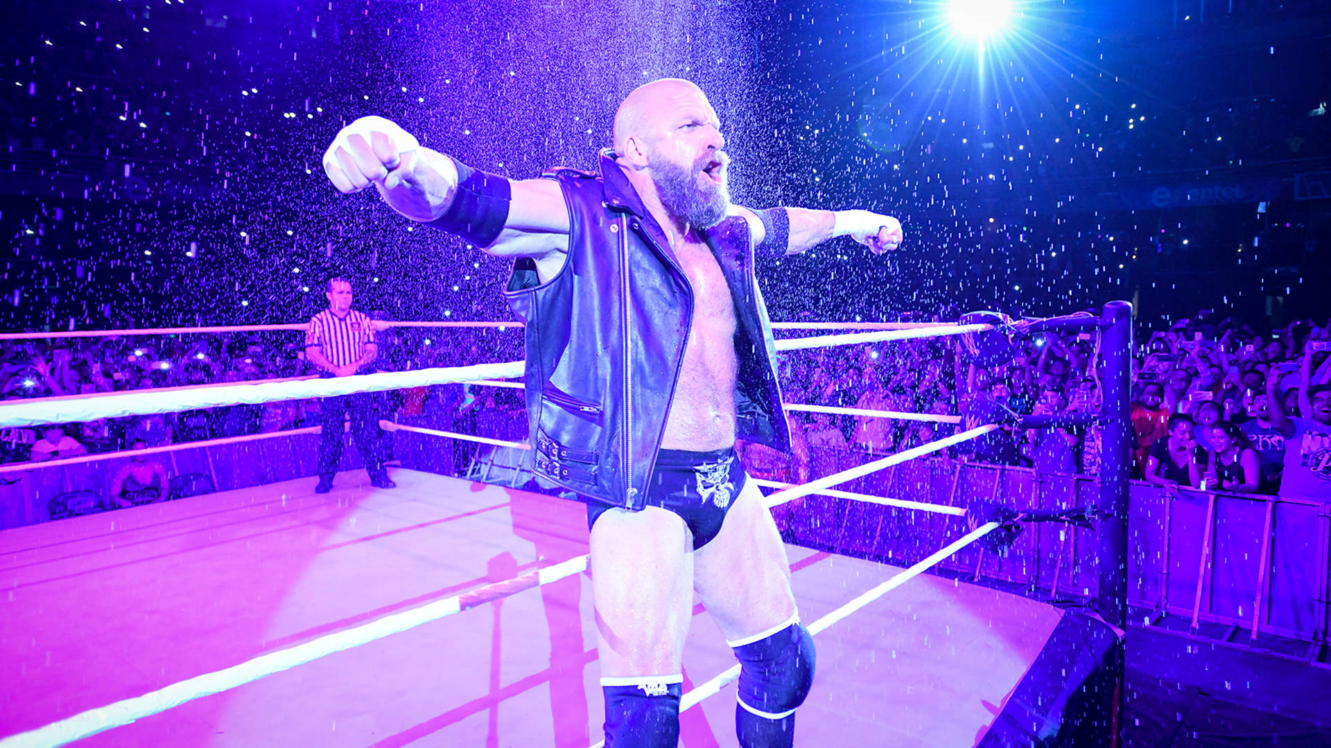 Triple H returns to the ring in Santiago, Chile