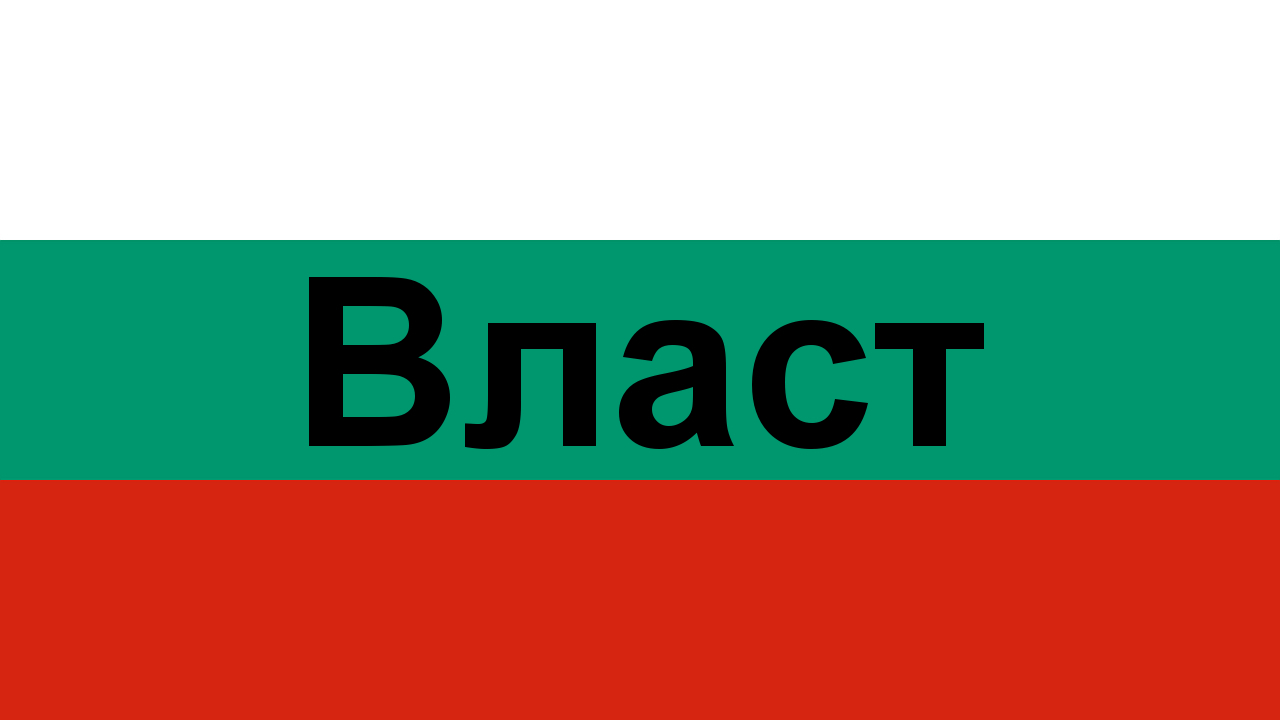 Власти в България