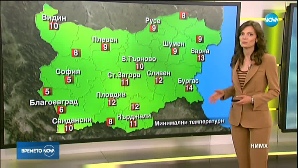 Прогноза за времето (05.10.2019 - сутрешна)