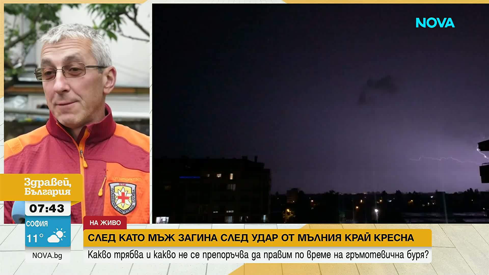 Какво трябва и какво не се препоръчва да правим по време на гръмотевична буря