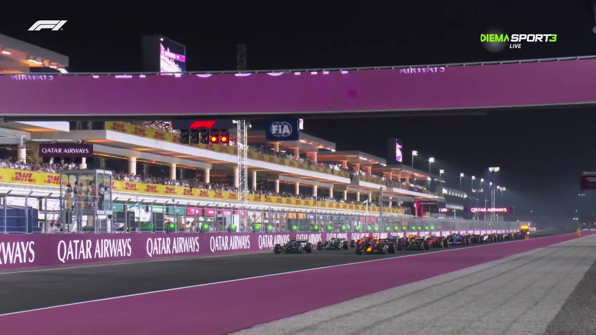Начало на Гран При на Катар - Мерцедесите се удариха