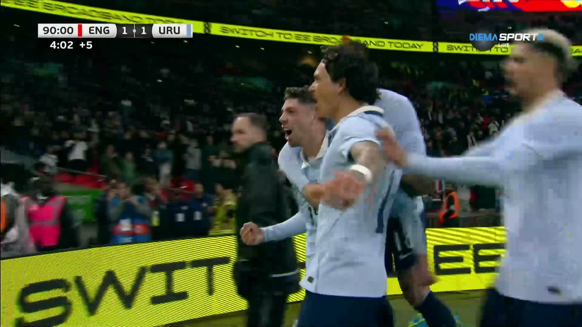 Англия - Уругвай 1:1 /репортаж/