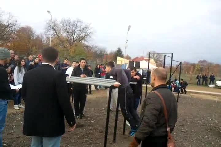 Battle за първо място при 17  Street Workout competition