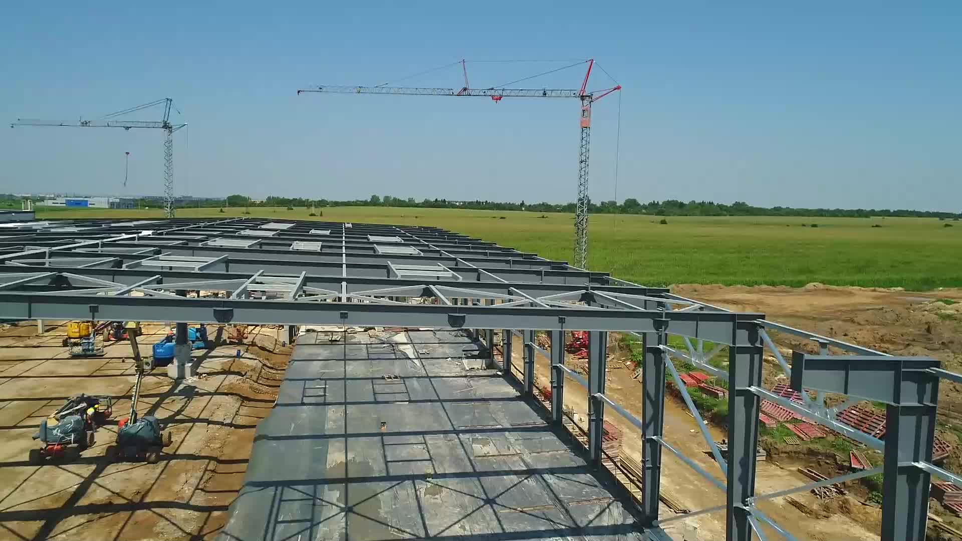 ВИТТЕ Аутомотив България - строителните дейности към Август 2018