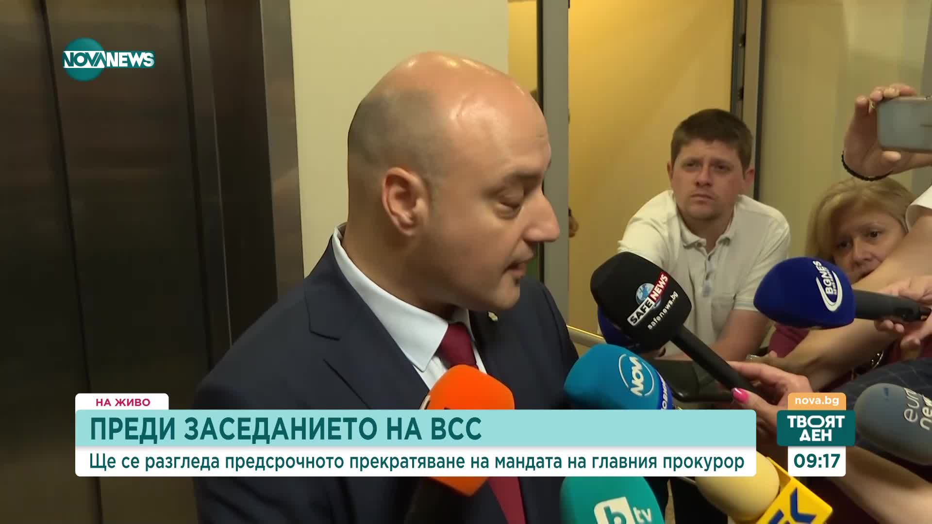 Атанас Славов очаква ВСС първо да разгледа исканията за отстраняване на главния прокурор