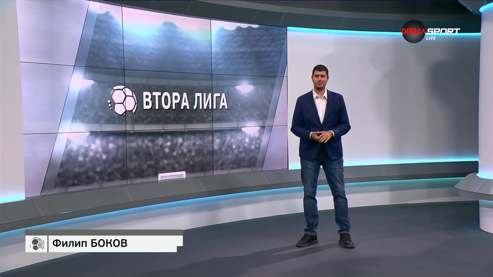 Обзор на Втора Лига (2-и кръг, 31.07.2024)